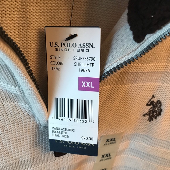 SOLD NWT U.S POLO & ASSN Men Sweater Size XXL - Picture 4 of 8